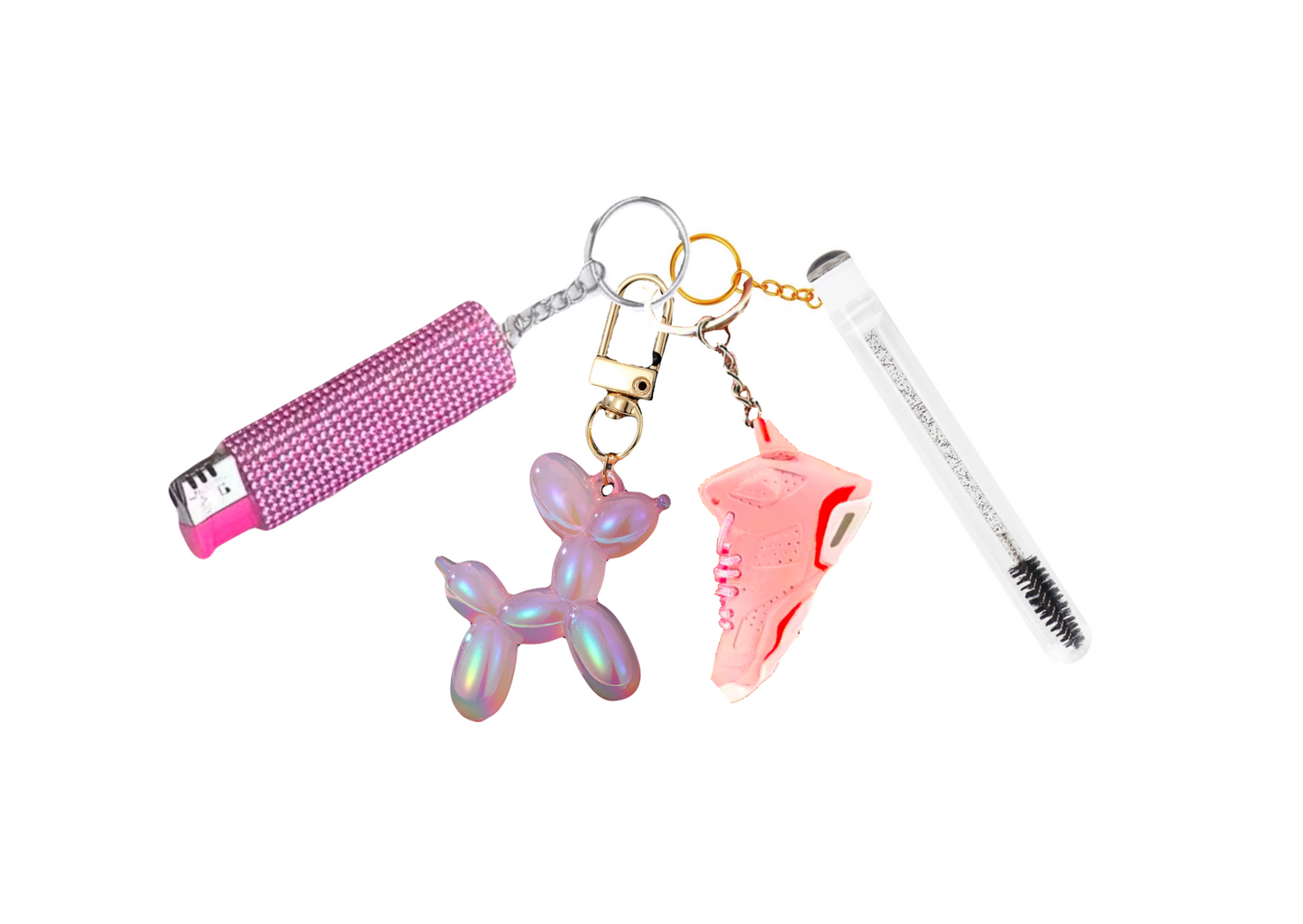 Lash Brush Keychain