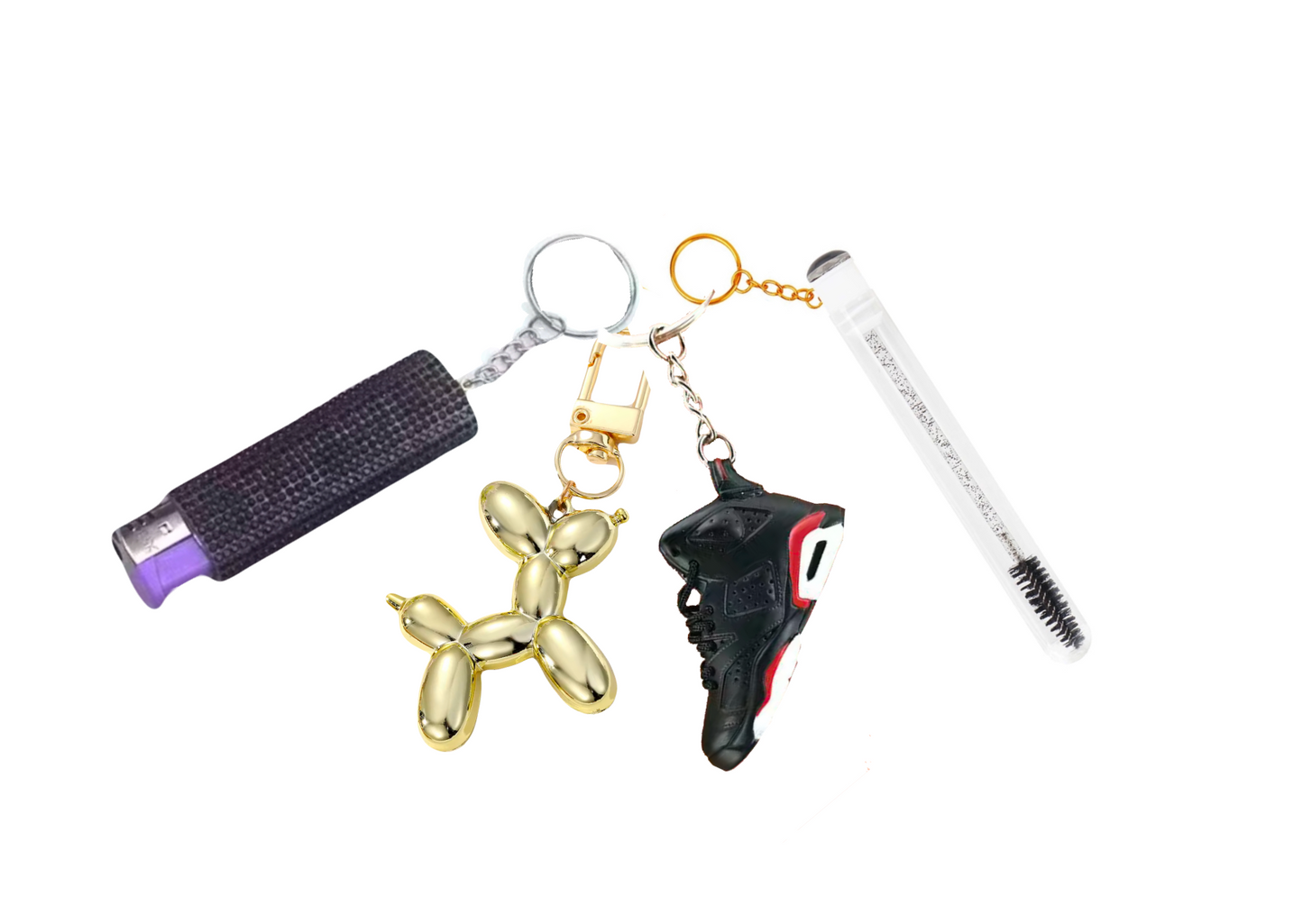 Lash Brush Keychain