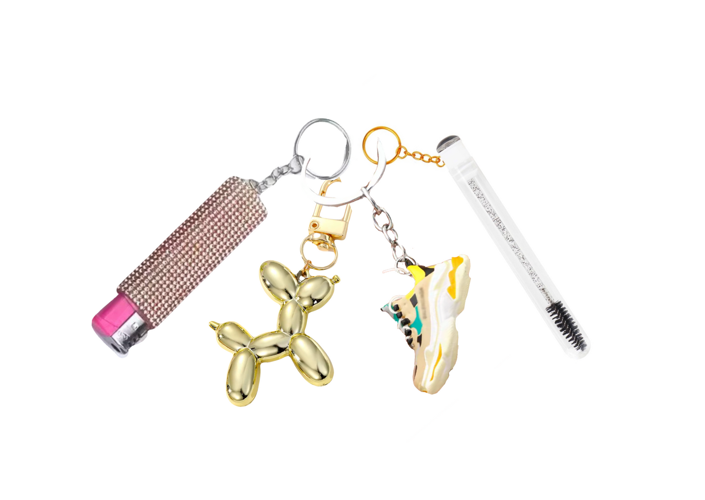 Lash Brush Keychain