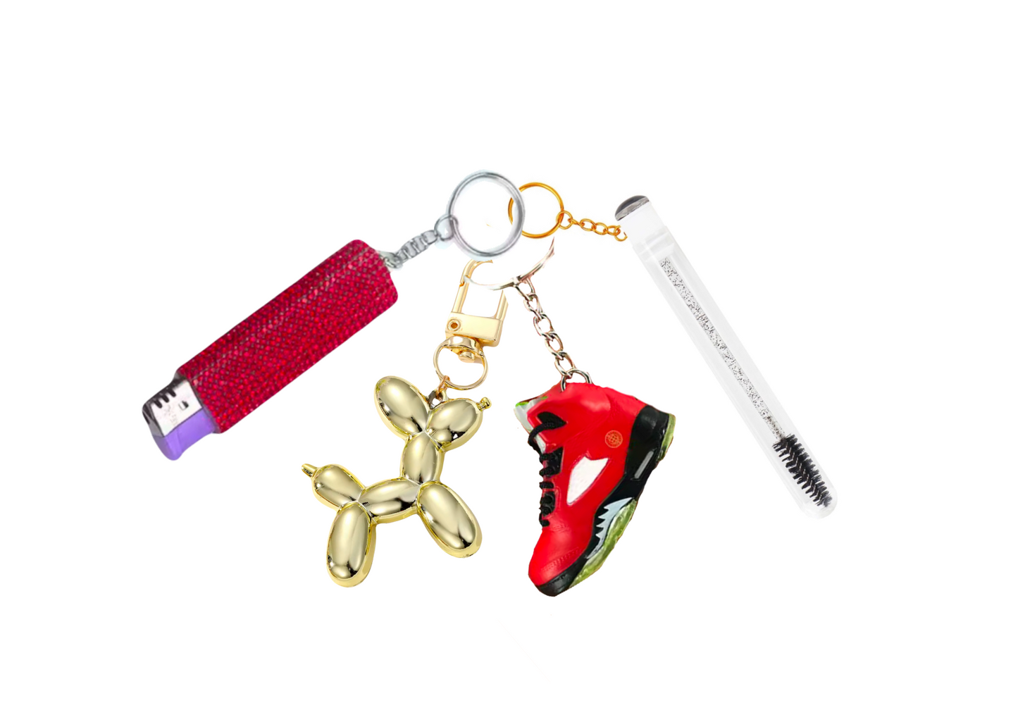 Lash Brush Keychain