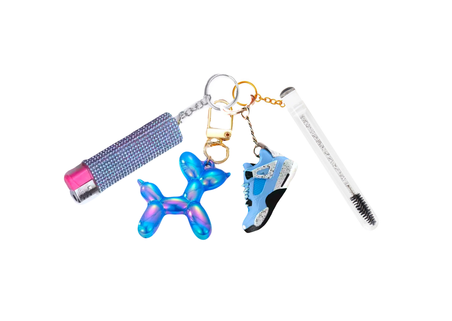 Lash Brush Keychain